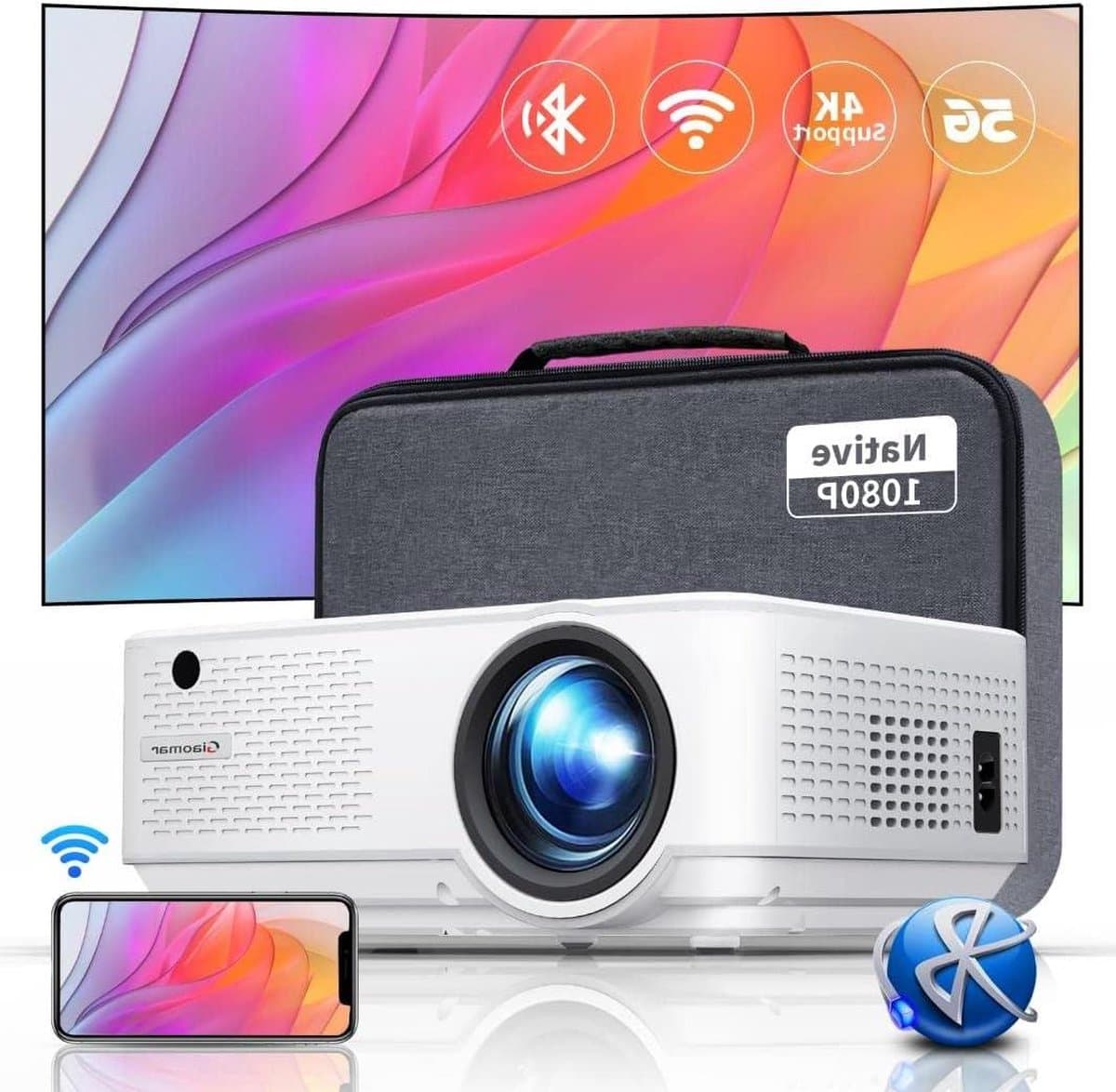 Mini Projector – draagbare beamer voor thuisgebruik. Beamer — afbeelding 1