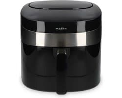 Nedis SmartLife Airfryer XXL - Wi-Fi - 7,2 l - 8 Programma's - Digitale Heteluchtfriteuse - Met App - Zwart