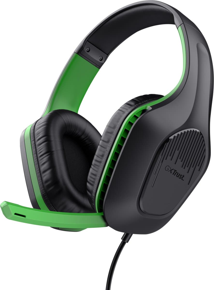 Trust GXT 415X Zirox - Bedrade Gaming Headset - Geschikt voor Xbox - Stereo - Groen — afbeelding 1