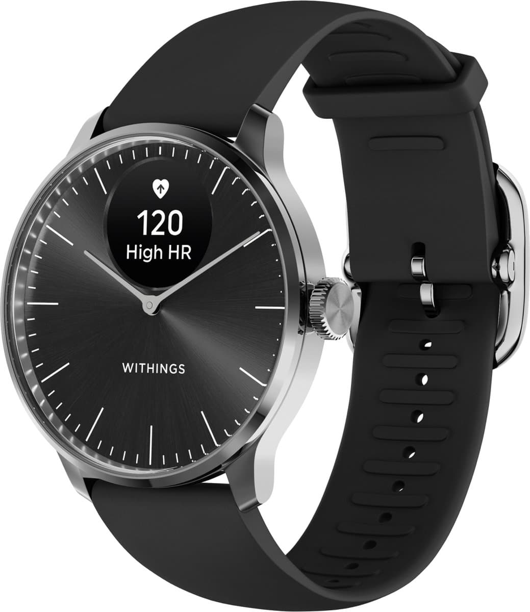 Withings ScanWatch Light - 37mm Hybride Smartwatch - Hartslagmeter, Slaaptracker, Menstruatiecyclus Tracking, Activiteitstracker, 35 Dagen Batterij, Gorilla Glass, 5 ATM Waterdicht — afbeelding 1