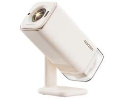 Aurzen - Boom Air - Smart Beamer - 1080p Full HD - 300 ANSI Lumen - Google TV, Dolby Audio - USB-C Powerbank-ondersteuning - Draagbare Projector voor Thuis & Outdoor