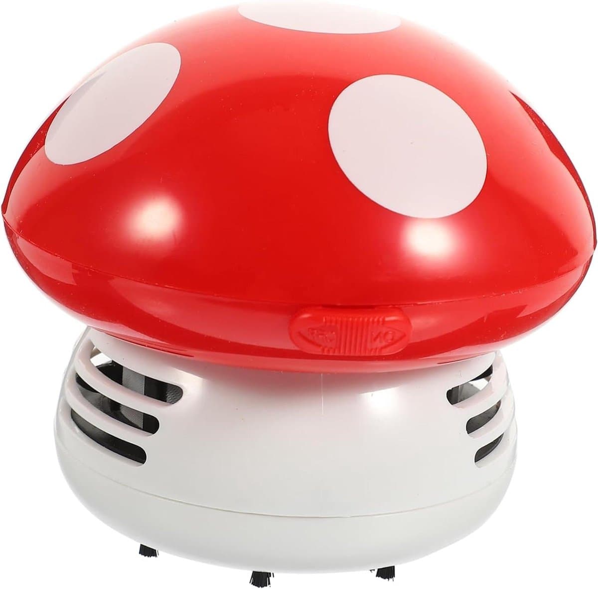 Mini Stofzuiger - Kruimelzuiger Bureau - Tafel Schoonmaken - Laag Geluidsniveau - 115 Gram - Rood — afbeelding 1