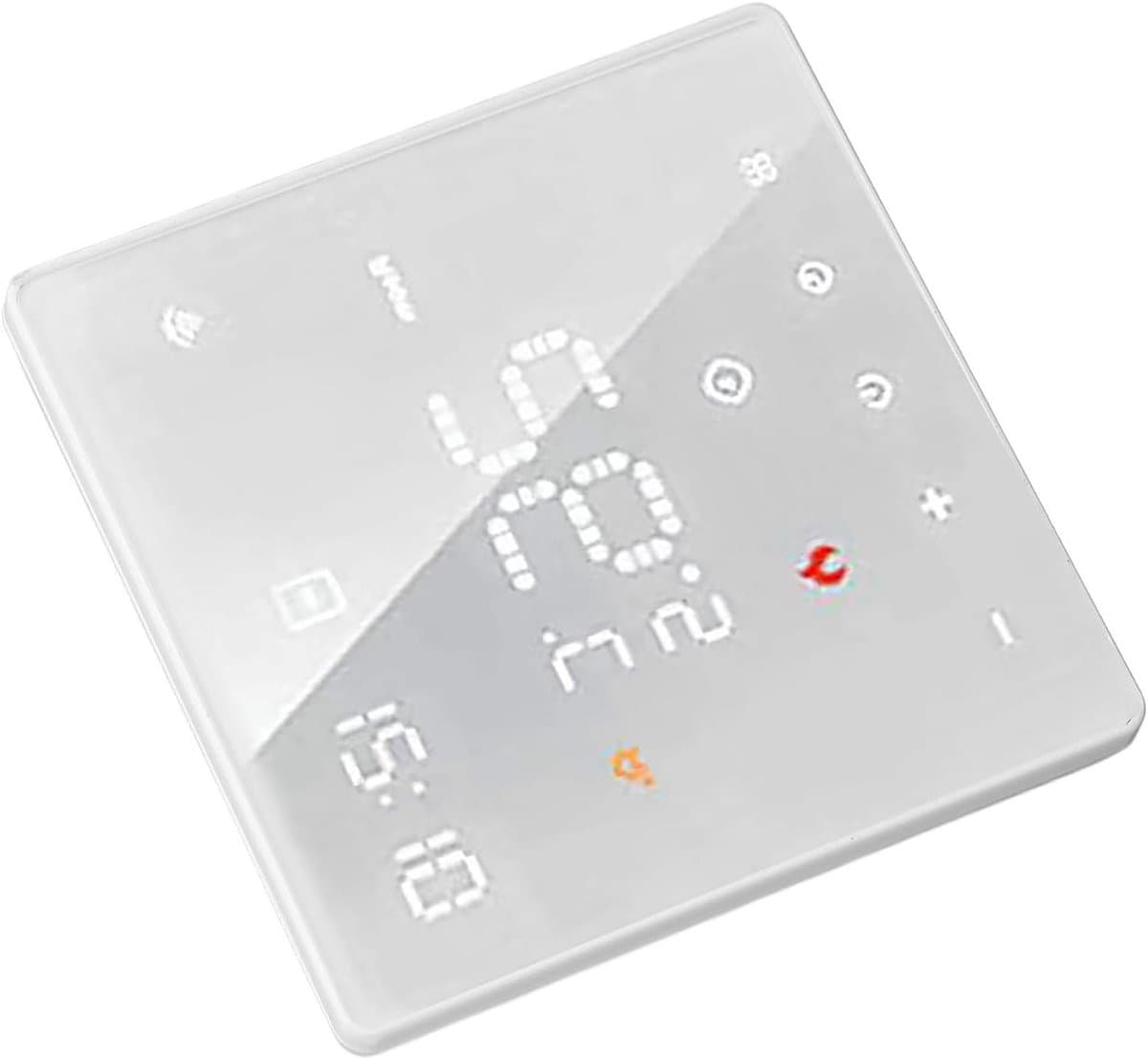 Digitale Thermostaat - Temperatuurregelaar - Thuisverwarming Regelen - Intuïtieve Touch Bediening - 5-70°C Bereik - Wit — afbeelding 1