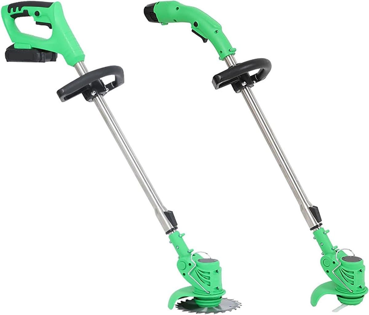 Elektrische Grasmaaier - Tuinmaaier Snoeier - Gazon Onderhoud - Multifunctioneel Ontwerp - 30 cm Snijbreedte - Zwart — afbeelding 1