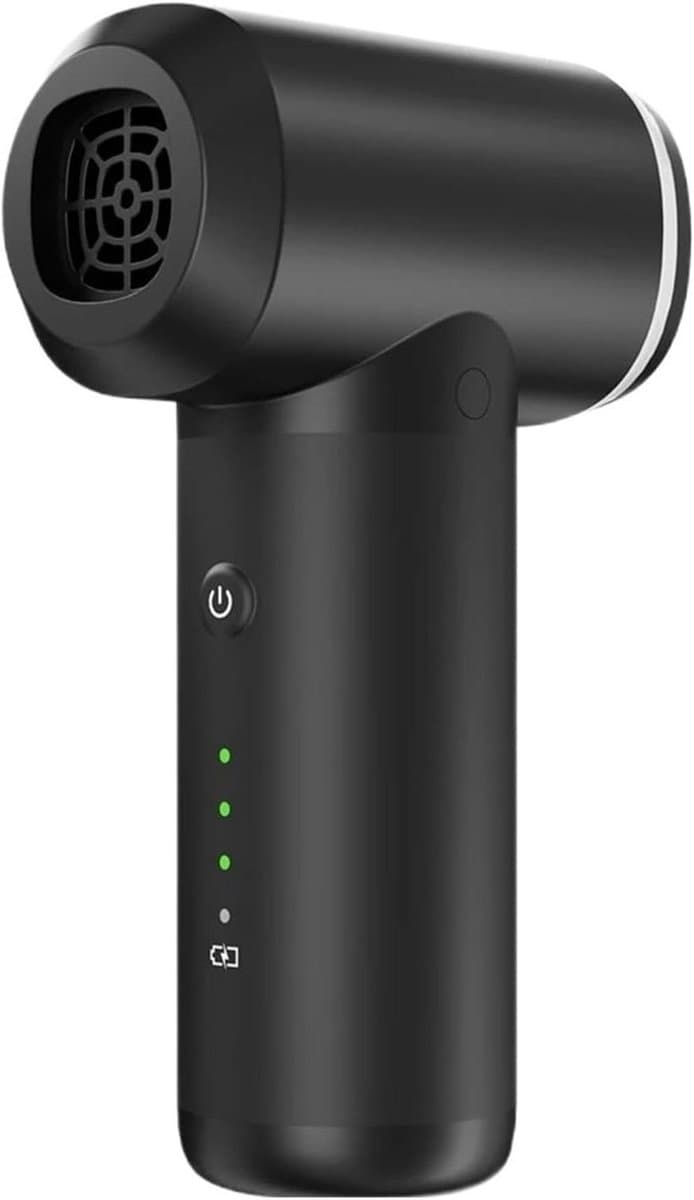 Draagbare Stofzuiger - Luchtblazer - Auto en Thuis - Krachtige Zuigkracht - 60W - Zwart — afbeelding 1