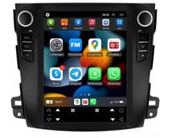 Carplay autoradio geschikt voor Mitsubishi Outlander | 2008 t/m 2012 | Android 13 | Draadloos Apple Carplay & Android Auto | 2GB + 32GB | Tesla Style | 8-Core processor | Davilon | 2025 model | 2008 2009 2010 2011 2012 | Bluetooth & Wifi