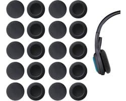 Store_9 - Computer-hoofdtelefoon-kussens - Vervangende hoofdtelefoonkussens - Zacht en comfortabel - Zwart - Hoofdtelefoon-accessoires - Geschikt v...