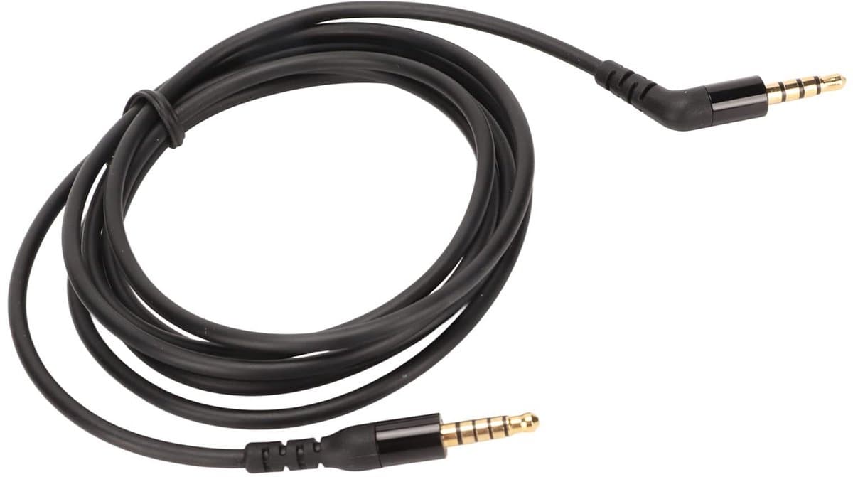 Golden crown - 3,5 Mm Hoofdtelefoonkabel - Vervangende Hoofdtelefoonkabel - Zuurstofvrij Koper - 1,2 M - Geschikt voor Nova Pro - Hoofdtelefoons — afbeelding 1