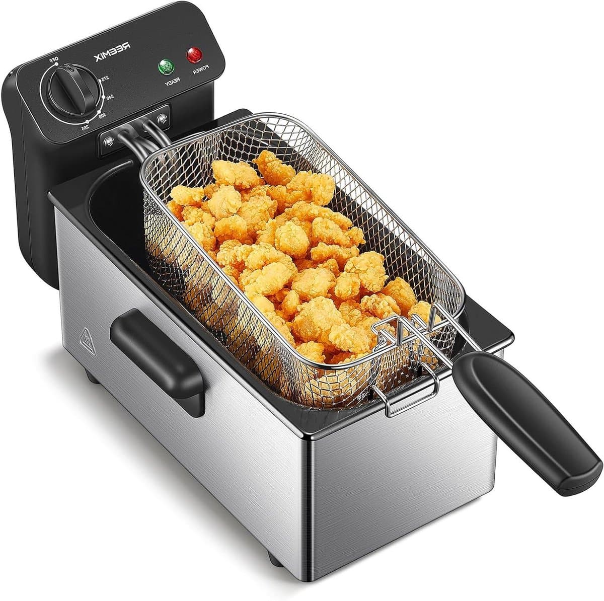 Friteuse - Airfryer - Lekkere Snacks - Cool Zone - 3 Liter - Zilver — afbeelding 1