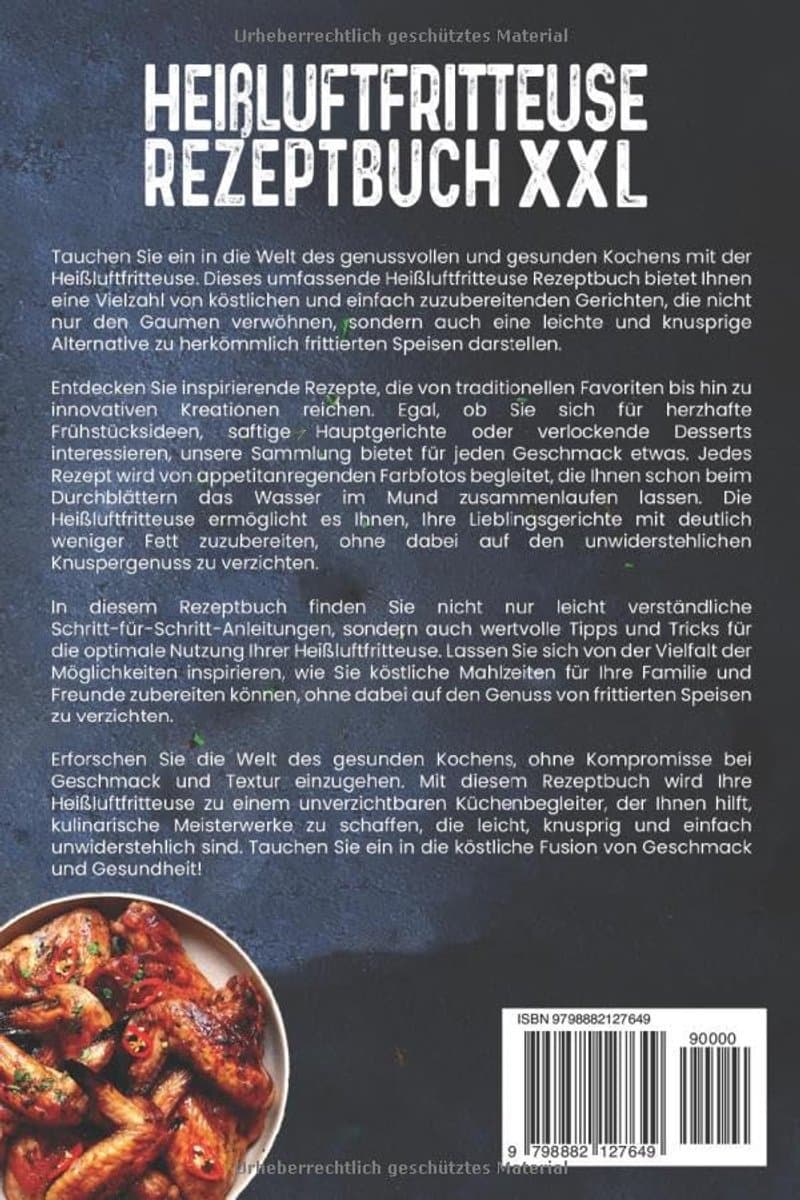 Receptenboek Airfryer - Gezond Koken - Lekker Eten - Veel Kleurenfoto's - 115 Pagina's - Niet Van Toepassing — afbeelding 1