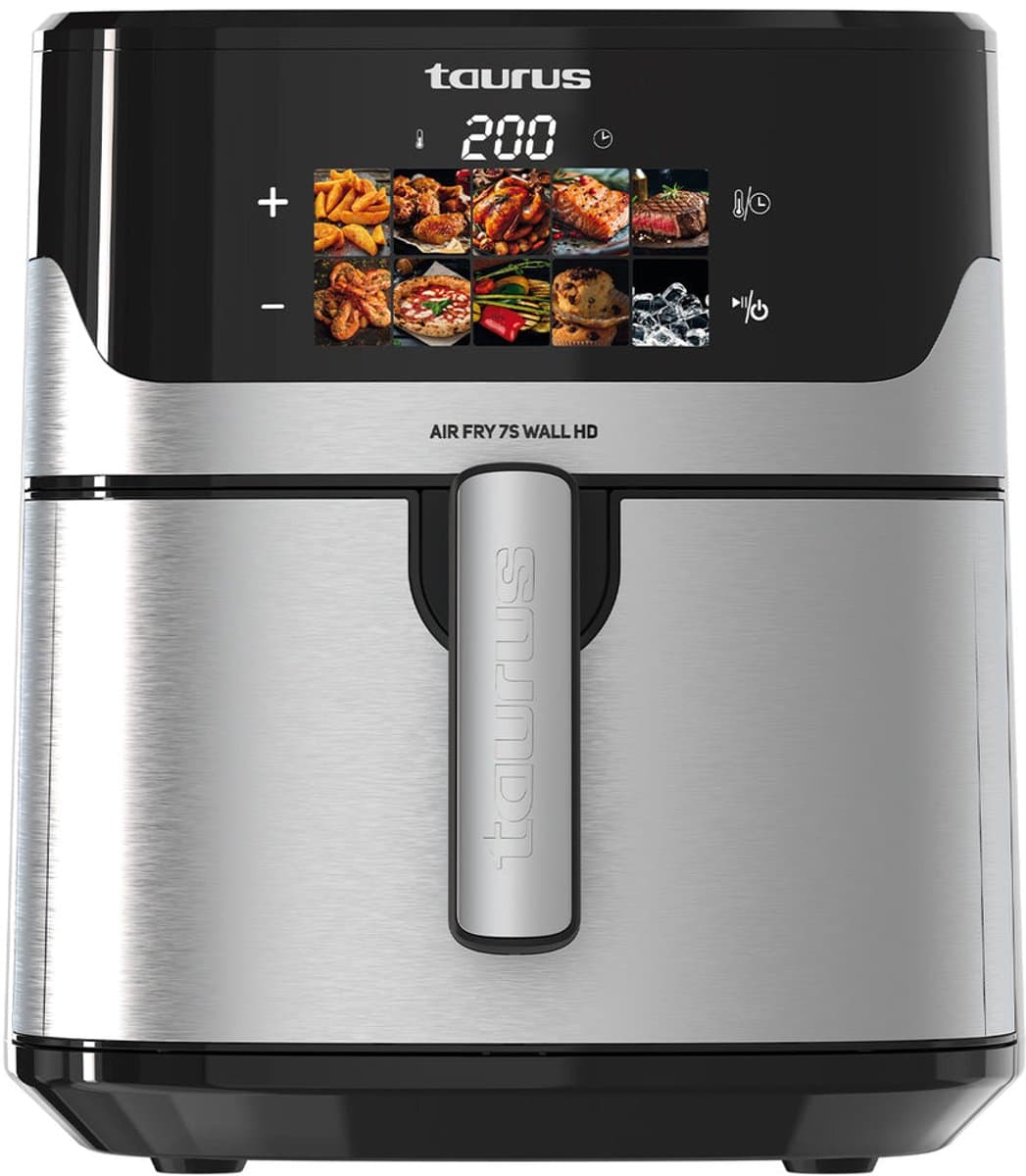 Taurus Air Fry Digital 7S Wall HD - Airfryer - 6,5 L capaciteit - 8 automatische programma’s - HD-touchdisplay — afbeelding 1
