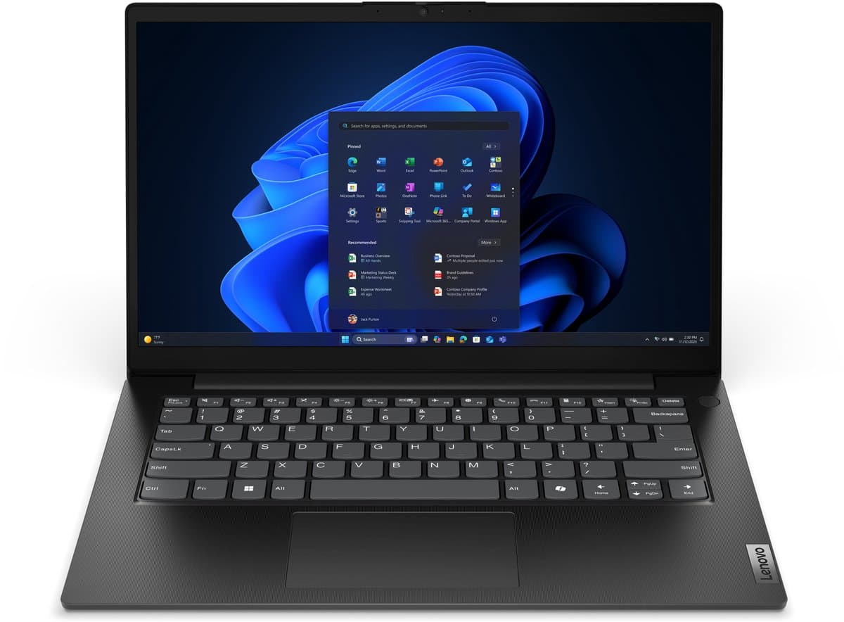 LENOVO V14 G6 ARP - 14 inch - AMD Ryzen 5 150 - 16 GB - 512 GB - Windows 11 Pro — afbeelding 1