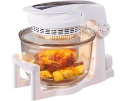 Heteluchtfriteuse - Airfryer Oven - Gezond Koken - Kijkvenster - 10 Liter