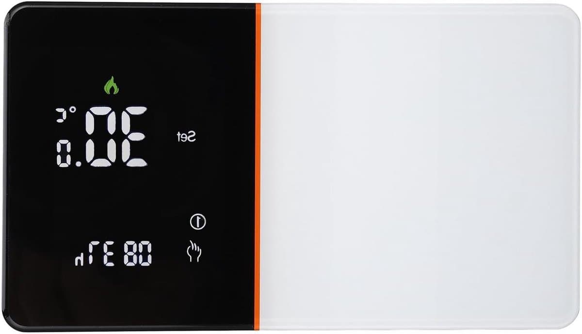 Slimme Thermostaat - Temperatuurregelaar - Energie Besparen - Programmeerbaar 5+1+1 - 95-240V - Wit — afbeelding 1