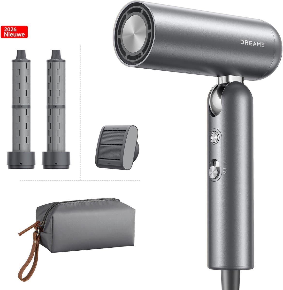 DREAME Pocket Neo Grey - 2026 New version Föhn Grijs — afbeelding 1