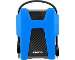 Externe Harde Schijf - Opslagapparaat - Bestanden Opslaan - Militaire Bescherming - 1 TB - Blauw