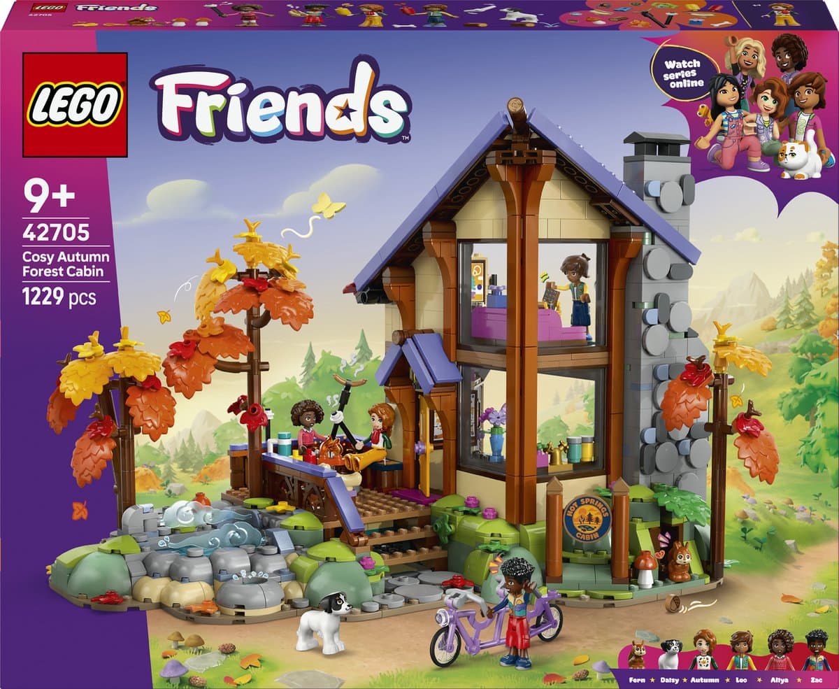 LEGO Friends Gezellige Boshut in de Herfst 42705 — afbeelding 1