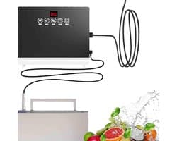 Draagbare Vaatwasser - Compacte Afwasser - Snel Afwassen - Multifunctioneel Reinigen - 360W Vermogen - Zilver