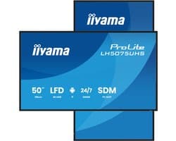 Monitor Iiyama LH5075UHS-B2AG 49,5" 4K Ultra HD
