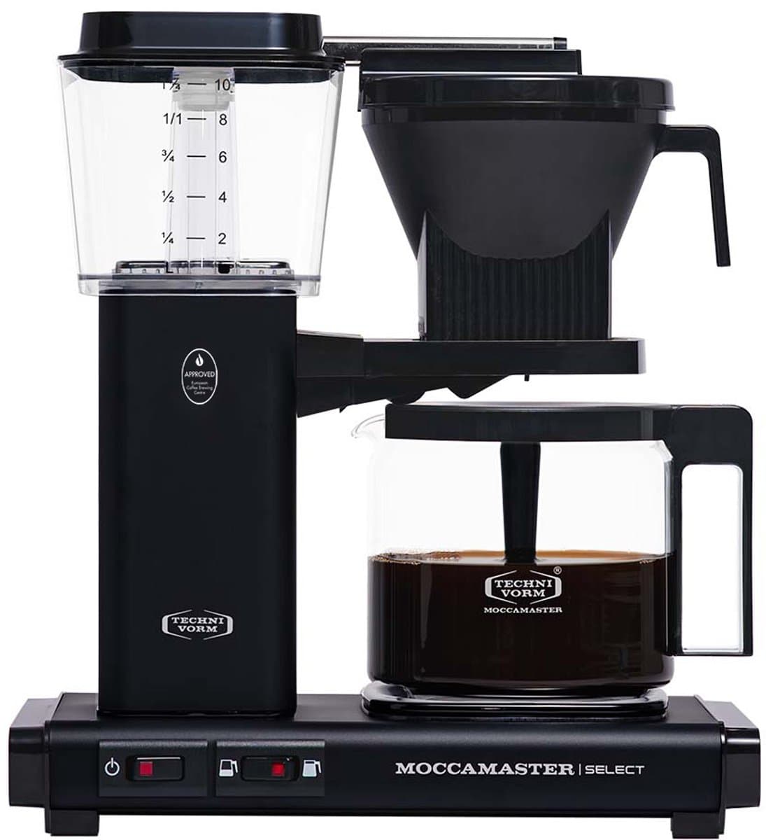 Moccamaster KBG Select - Filterkoffiezetapparaat - Matt Black - 5 jaar garantie — afbeelding 1