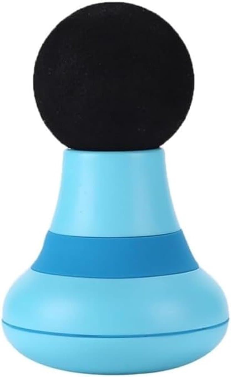 Mini spiermassager Spierontspanning USB oplaadbaar 6 snelheden draagbare vibratiemassager voor nek, schouders en rug — afbeelding 1