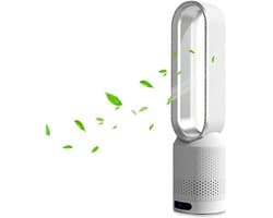 SCH® Ventilator toren - Ventilator staand - Torenventilator - Wit - 20cm x 16cm x 28 cm