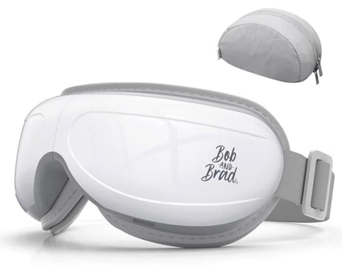 Bob and Brad EyeOasis 2 Eye Massager with Heat Function, Compression and Music, Foldable Rechargeable Eye Massager, Eye Therapy to Relieve Eye Pain, Improve Dry Eyes and Sleep — afbeelding 1