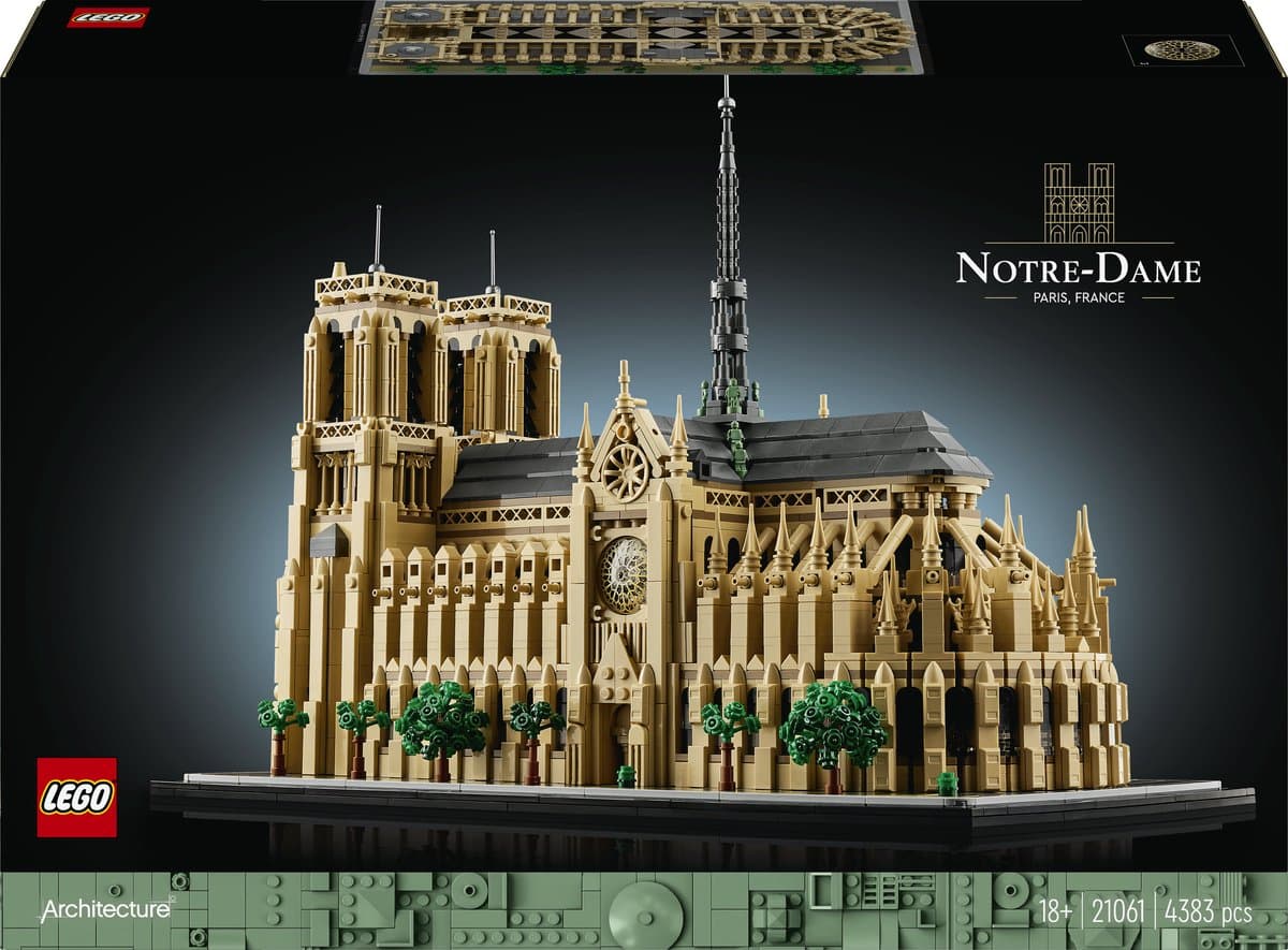 Lego Architecture 21061 Notre-dame Van Parijs Bouwstenen Multicolor — afbeelding 1