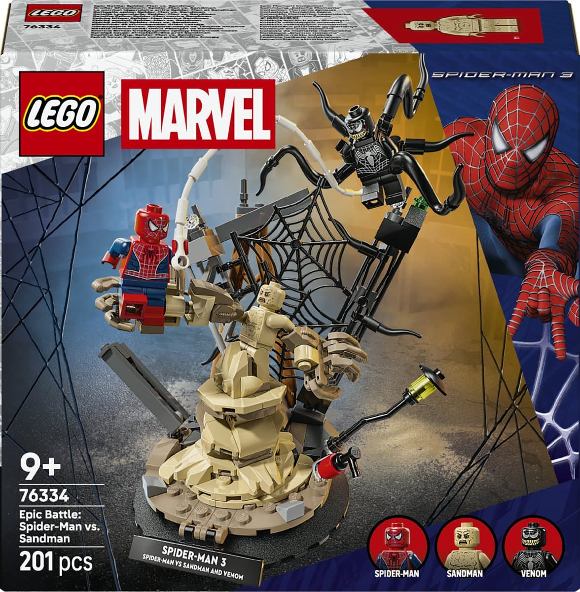 LEGO Marvel - Ultieme strijd: Spider-Man vs. Sandman Constructiespeelgoed — afbeelding 1