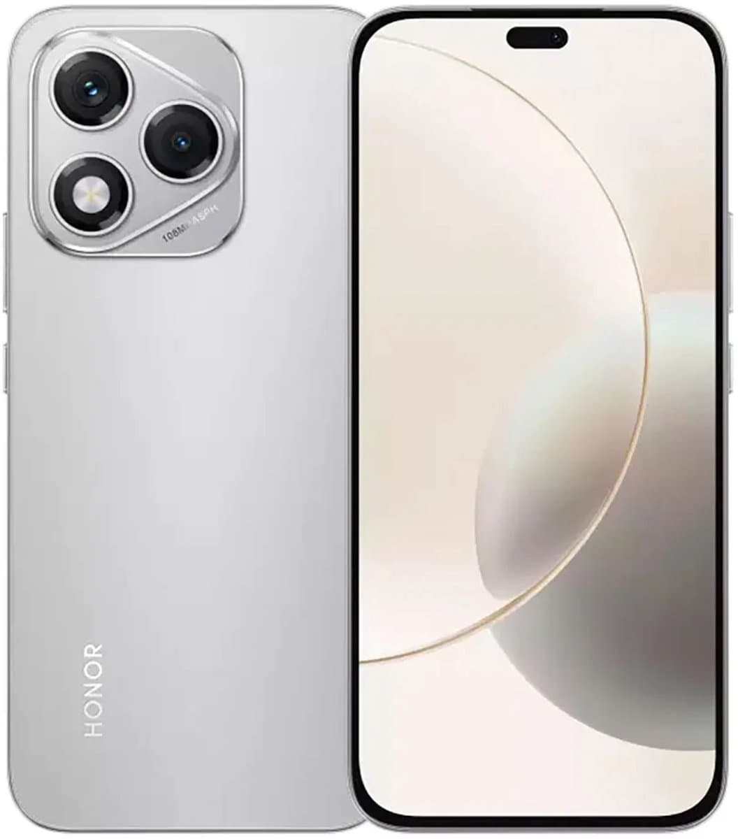 Honor 400 Lite 8GB+256GB - Grijs - 5G, 108MP Camera, AI Cameraknop, IP64 — afbeelding 1
