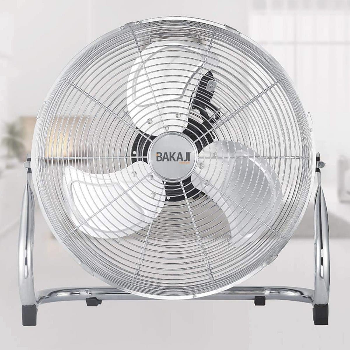 Krachtige Staande Ventilator met Verstelbare Helling en 3 Snelheden - 45 cm en 50 cm — afbeelding 1