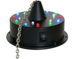 Spiegelbol motor - Fuzzix MBW18LED - Batterij discobal motor met LED's