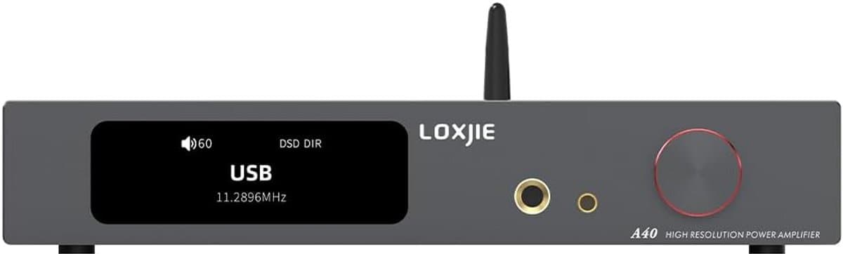 HiFi Audio Versterker met Hoofdtelefoonuitgang en MQA Ondersteuning — afbeelding 1
