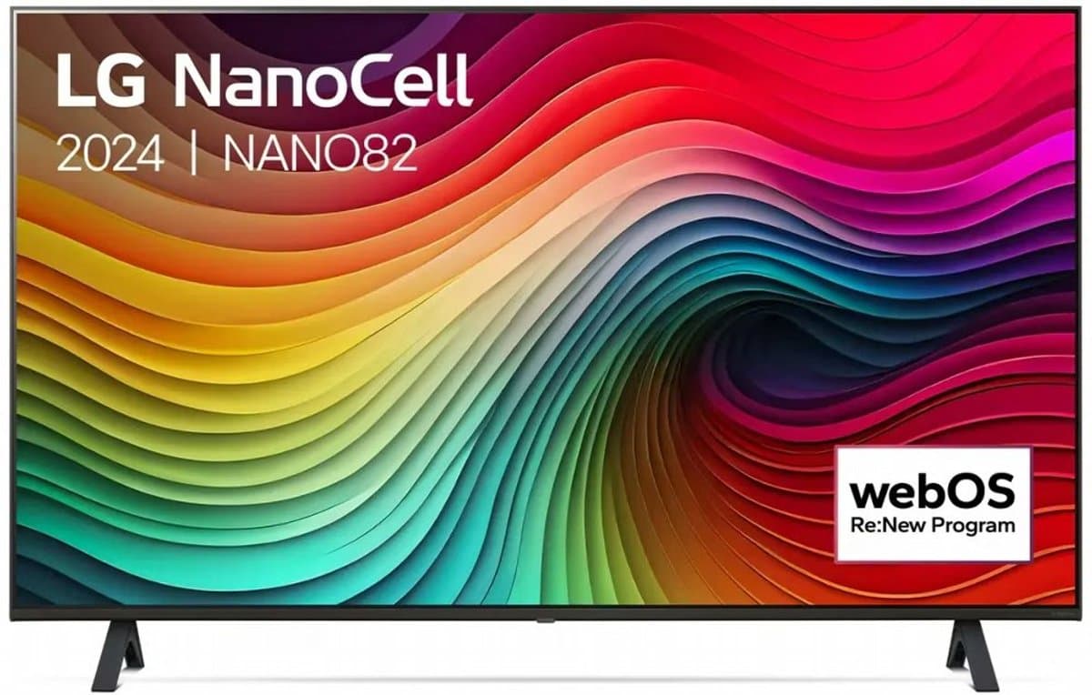 LG 43NANO82T6B - 43 inch - 4K Nanocell - 2024 - Smart TV — afbeelding 1