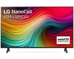 LG 43NANO82T6B - 43 inch - 4K Nanocell - 2024 - Smart TV