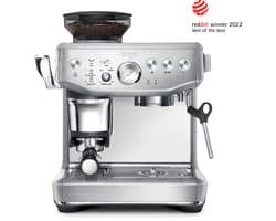 Sage SES876BSS the Barista Express Impress Brushed Stainless Steel - RVS Pistonmachine - Assisted Tamping - Dose assist - Espressomachine