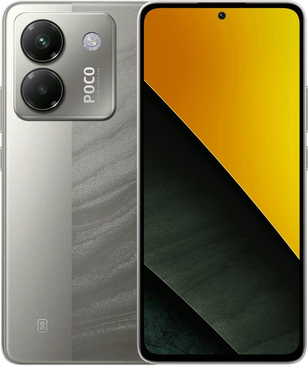 Xiaomi POCO M7 Pro 5G - 12 GB RAM - 256 GB - Zilver — afbeelding 1