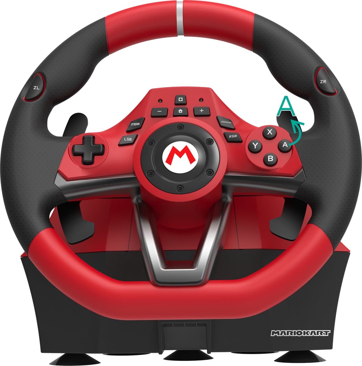 HORI Mario Kart Racing Wheel Pro Deluxe stuur — afbeelding 1