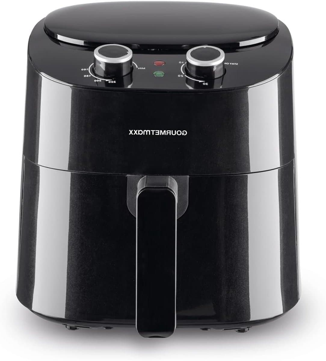 Heteluchtfriteuse - Airfryer Keukenapparaat - Vetarm Koken - 8 Programma's - 45 Liter - Zwart — afbeelding 1