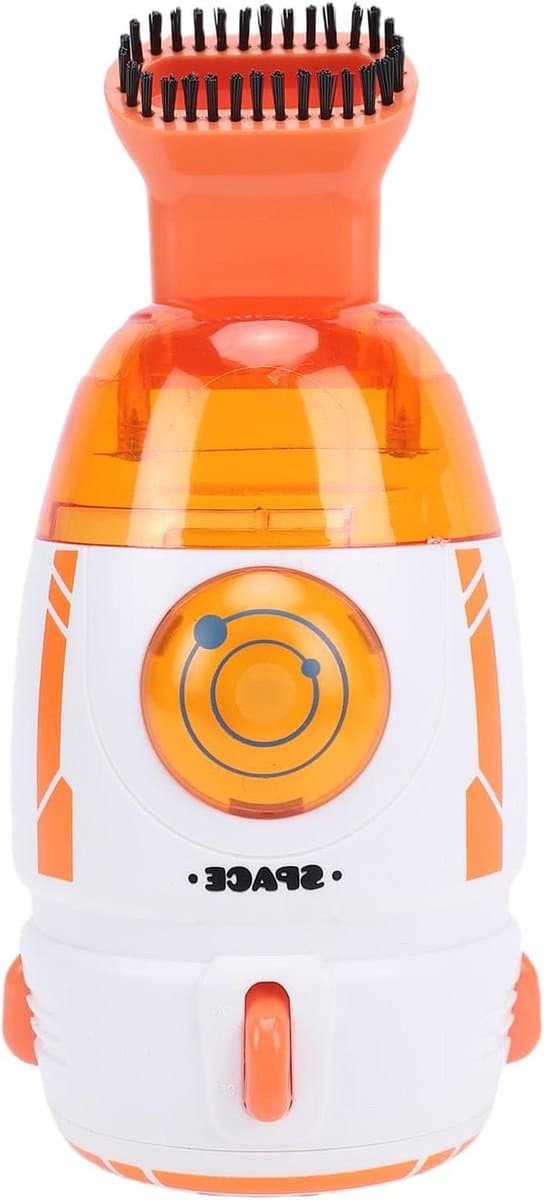 Mini Computer Stofzuiger - Desktop Reiniger - Bureau Schoonmaken - Afneembare Stofbak - 13.5 x 7.5 x 7 cm - Oranje — afbeelding 1