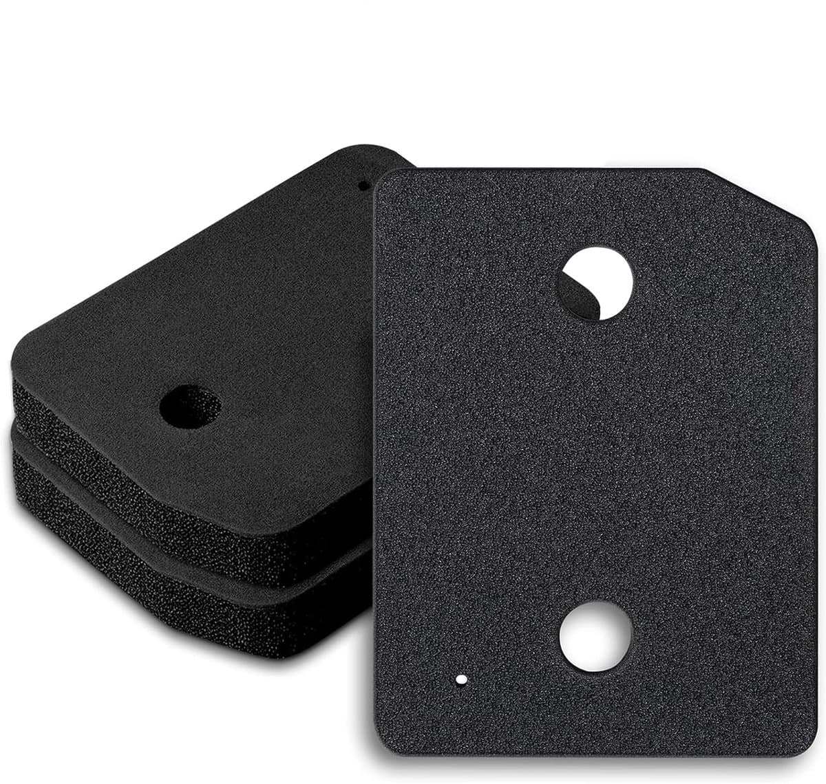 3 plintfilters vervanging voor alle Miele T1-drogers - plintfilter voor het filteren van pluizen in wasdrogers - vervangingsonderdeel 9164761 — afbeelding 1