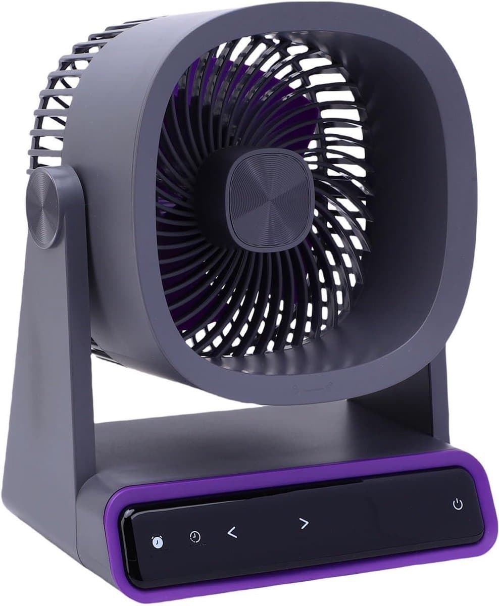 Ventilator - Koeler - Ruimte Koelen - Oplaadbaar - 26x20x15 cm - Wit — afbeelding 1