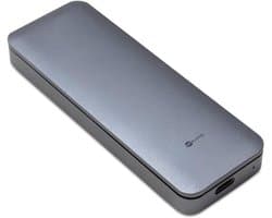 Externe SSD - Opslagstation M.2 - Snelle Data Transfer - Aluminium Behuizing - 2TB - Grijs