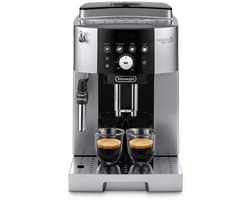 De'Longhi Magnifica S Smart ECAM250.23.SB - Volautomatische espressomachine met 4 one-touch recepten en melkstoompijpje - Zilver/zwart