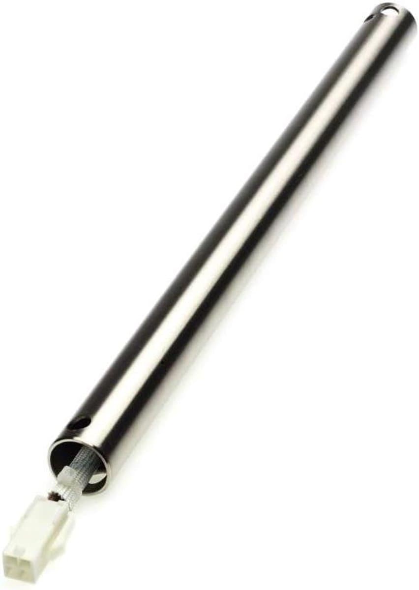 Plafondventilator Verlengstang - Downrod Stang - Ventilator Hoogte Aanpassen - Compatibel met Westinghouse - 46 cm - Chroom — afbeelding 1