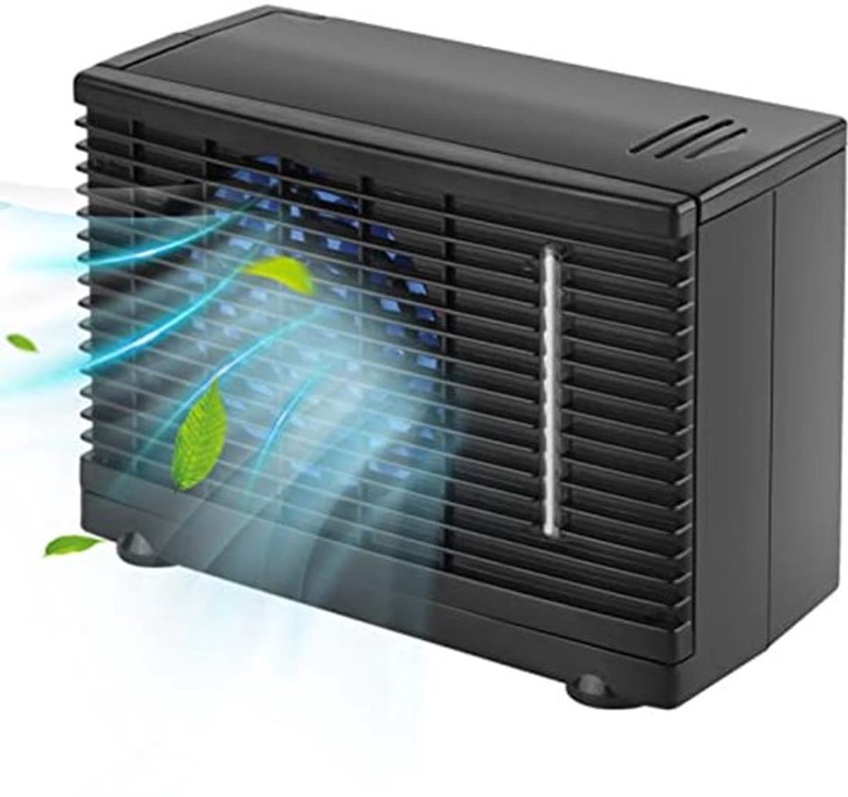 12V Mini Airconditioner Koeler, Verdamper Waterkoeler Autoventilator, Autoruit Ventilatierooster Verstelbare Ventilatorkoeler, voor Thuis Kamperen 20 x 11 x 15 cm — afbeelding 1