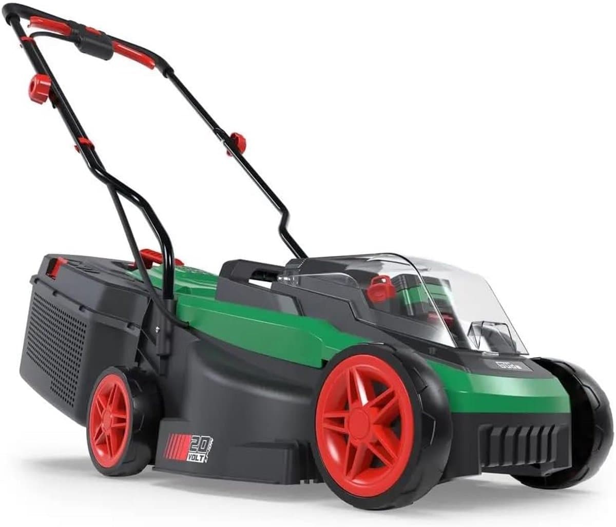 Accu Grasmaaier - Elektrische Grasmaaier - Klein Gazon Onderhoud - Borstelloze Motor - 32cm Snijbreedte — afbeelding 1