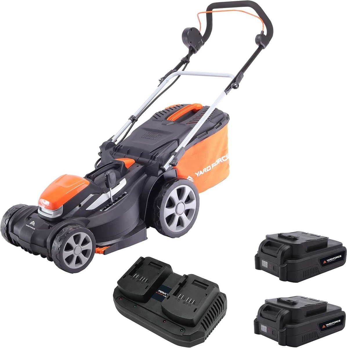Accugrasmaaier 20V met 34 cm maaibreedte en variabele maaihoogte - Ideaal voor een verzorgde tuin — afbeelding 1