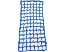 Klimnet Polyester Speeltuin Klimrek Voor Kinderen Buitenspeeltuin Veiligheidsbescherming, Boomhut, Touwladder, Schommelset, Jungle Gyms Hindernisbaan(Size:91 * 182cm(3 * 6ft),Color:blauw)