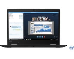 Lenovo ThinkPad X390 Yoga Intel® Core™ i5 i5-8265U Hybride (2-in-1) 33,8 cm (13.3") Touchscreen Full HD 8 GB DDR4-SDRAM 256 GB SSD Wi-Fi 5 (802.11ac) Windows 10 Pro Zwart